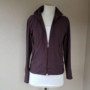 LUCY zip up purple Jacket